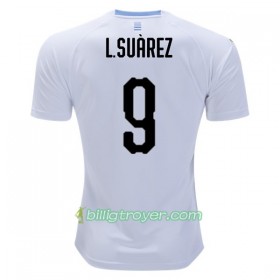Billige Fotballdrakter Uruguay L.Suarez 9 VM 2018 Bortedraktsett